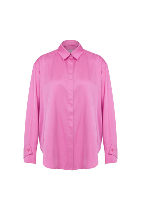 Nazli Ceren | Koszula Ravenna różowa