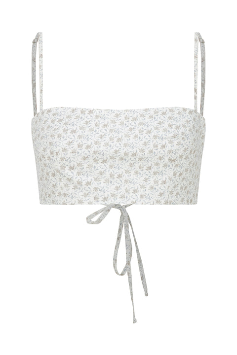 Nazli Ceren | Top Lalia kremowy