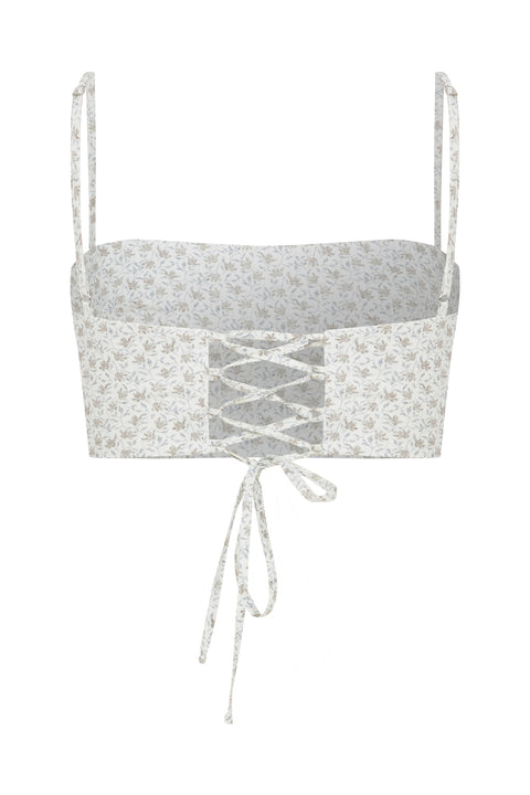 Nazli Ceren | Top Lalia kremowy