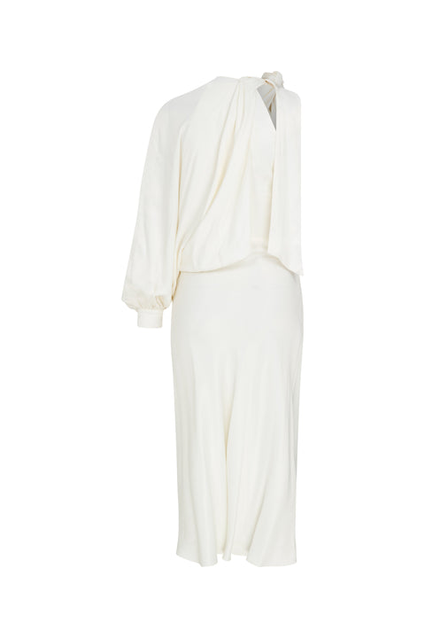 Nazli Ceren | Sukienka midi Emillien biała