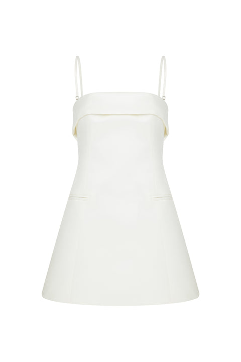 Nazli Ceren | Sukienka mini Gaia biała