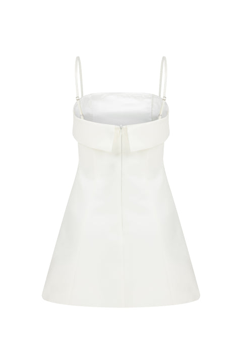 Nazli Ceren | Sukienka mini Gaia biała