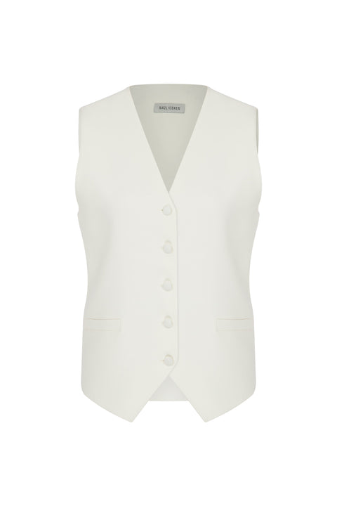 Nazli Ceren | Bea Vest white