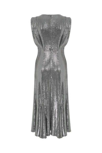 Nazli Ceren | Lycee Sequin Midi Dress