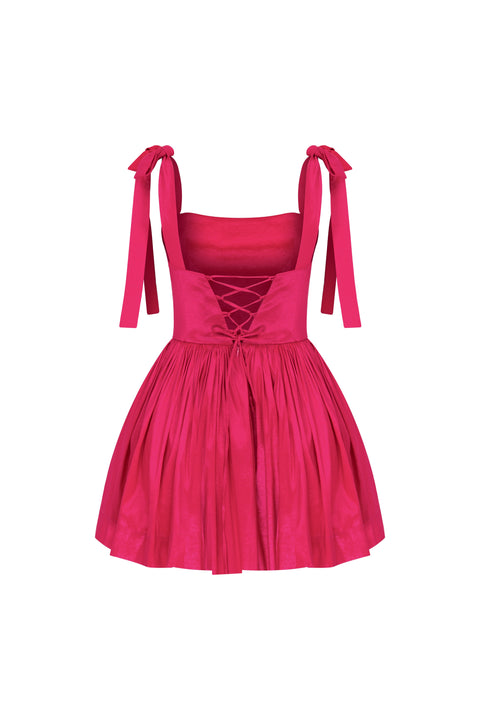 Nazli Ceren | Sukienka mini Sibby różowa