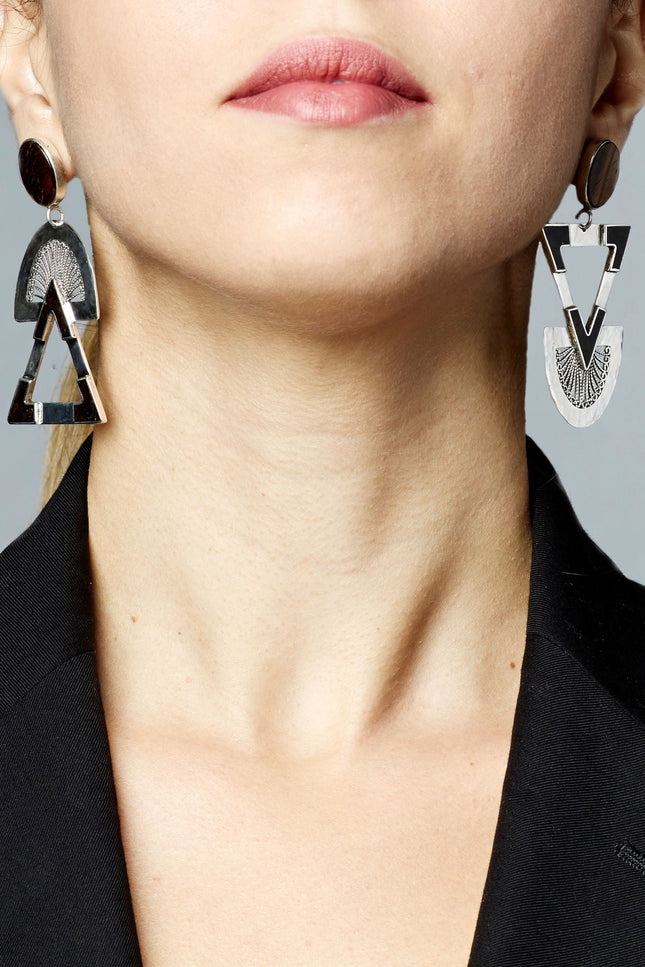 Yelli Jewels | Tiger's Eye Drop earrings