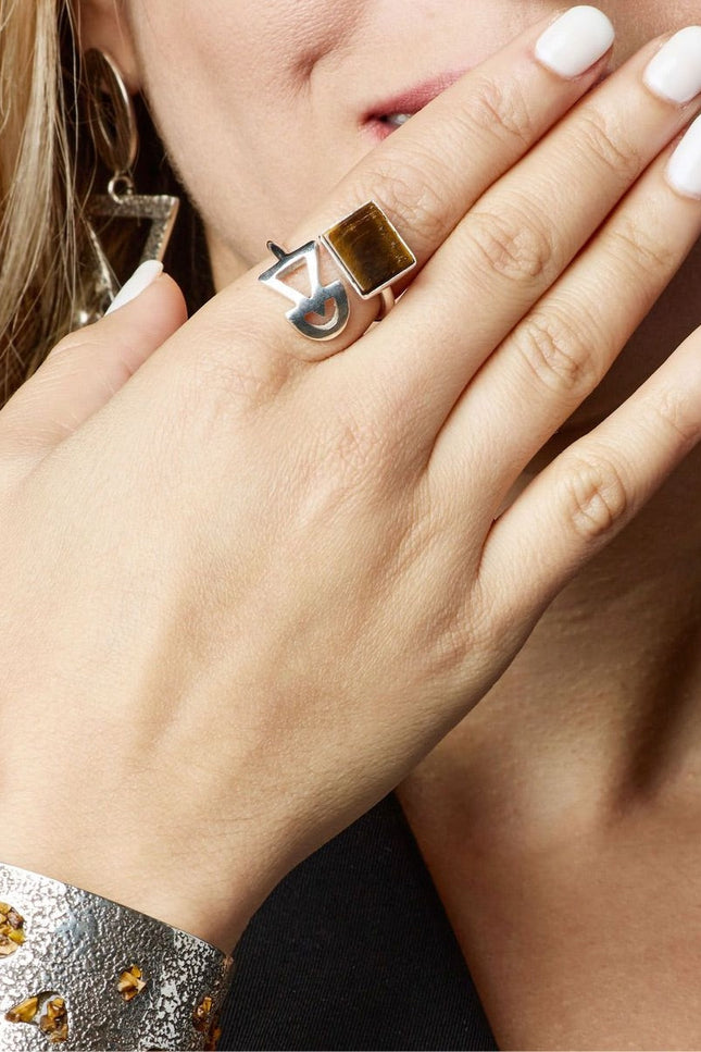 Yelli Jewels | Tiger's Eye Ring