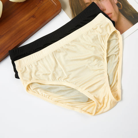 Soft Strokes Silk | Knitted French Cut Panties blonde