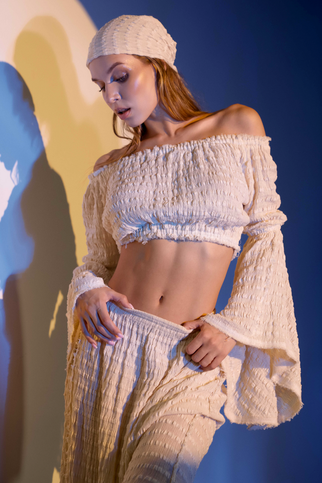 Zhenabia | Zaria Off Shoulder Blouse