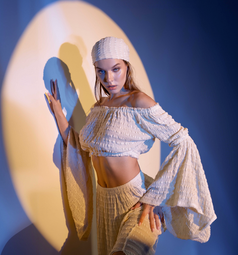 Zhenabia | Zaria Off Shoulder Blouse