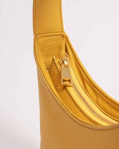 EVÉN I ZOE Mini Baguette Bag - Yellow