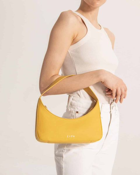 EVÉN I ZOE Mini Baguette Bag - Yellow