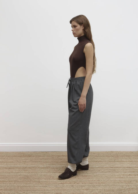 Kolosova | Milky Bodysuit With High Necklines