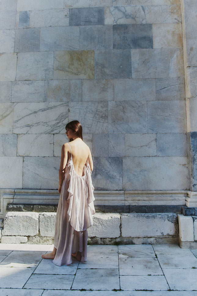 A Perfect Nomad | Syros Maxi Dress silk