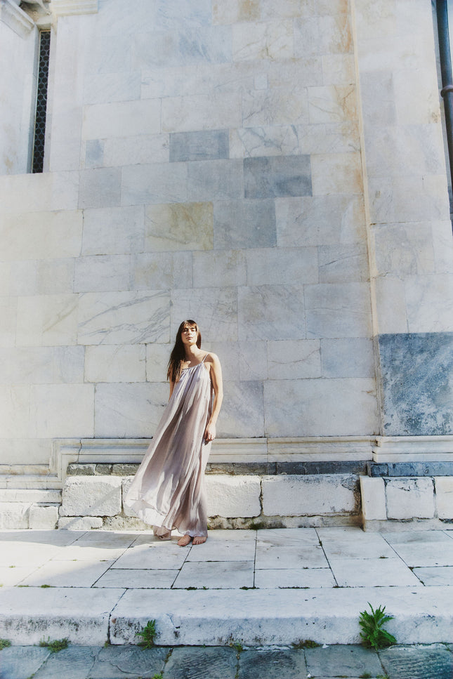 A Perfect Nomad | Syros Maxi Dress silk