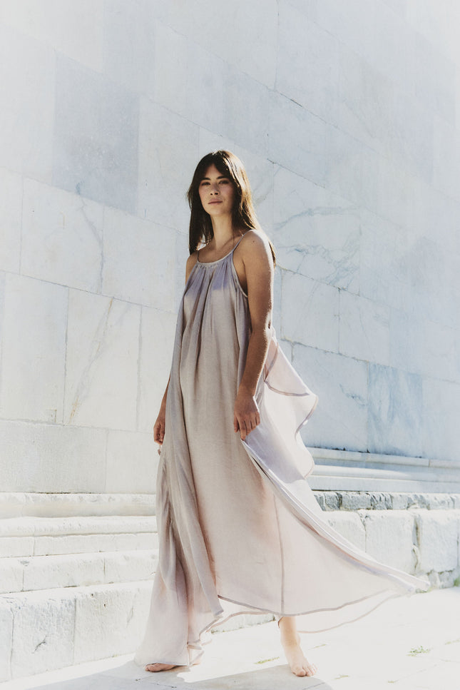 A Perfect Nomad | Syros Maxi Dress silk
