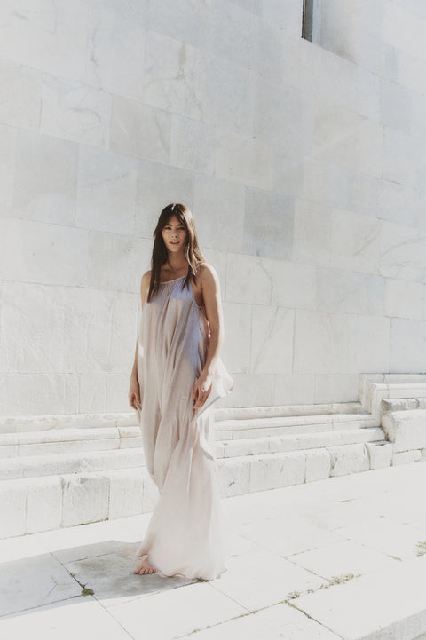 A Perfect Nomad | Syros Maxi Dress silk