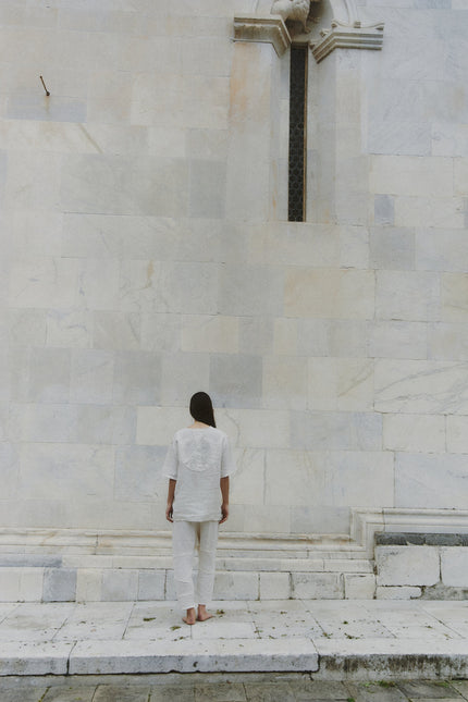 A Perfect Nomad | Wabi Sabi Straight Trousers