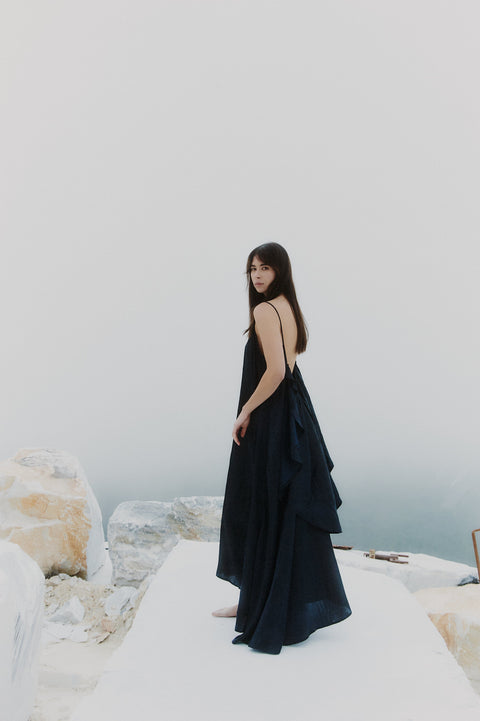 A Perfect Nomad | Syros Maxi Dress silk