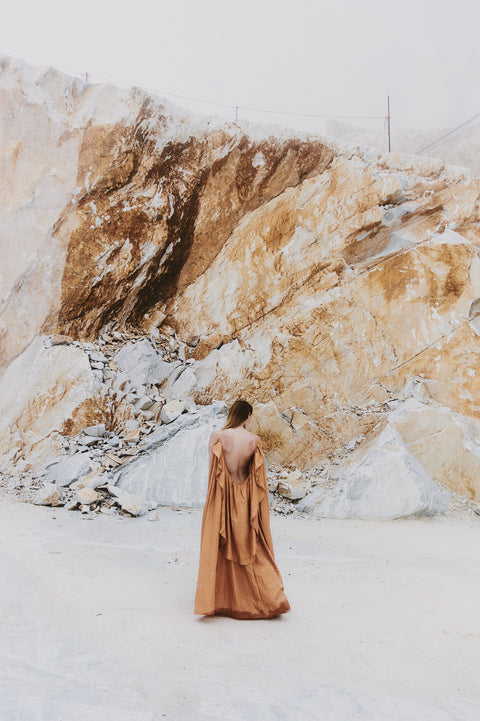 A Perfect Nomad | Syros Maxi Dress silk