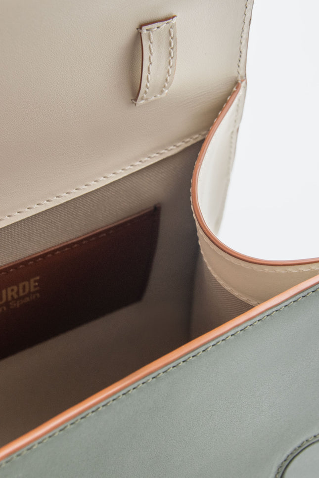 Absurde | ONE WAY Off White small leather shoulder bag