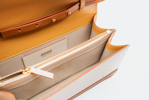 Absurde | SPEED LIMIT Medium Bag in Camel Leather