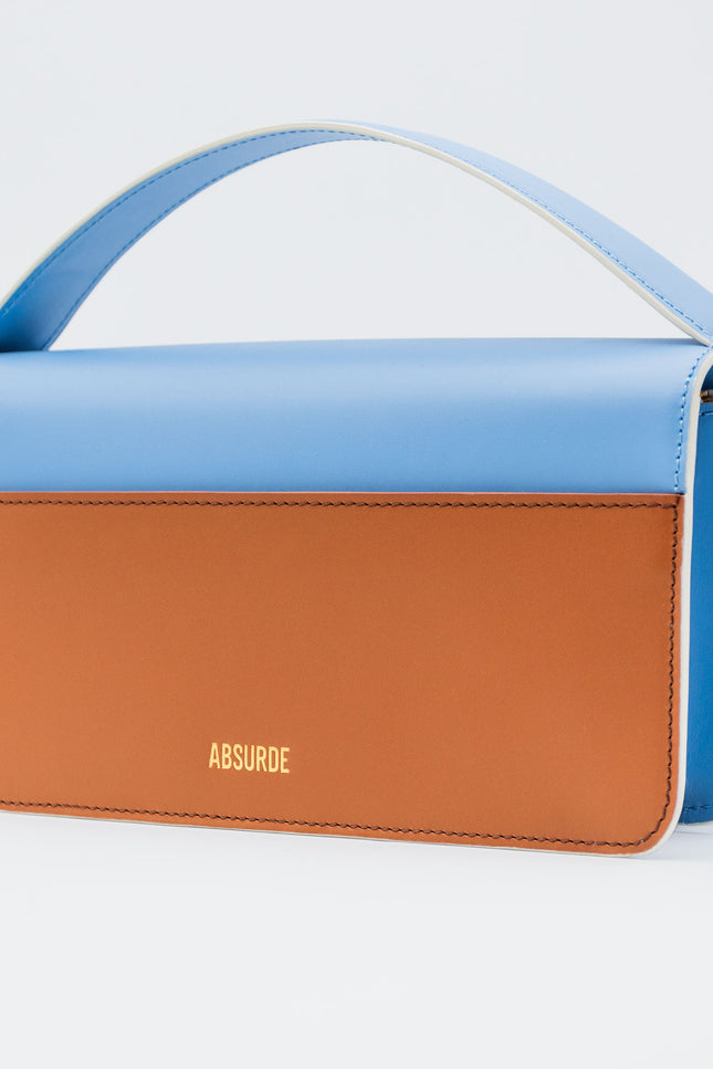 Absurde | SPEED LIMIT Medium Bag in Blue Leather