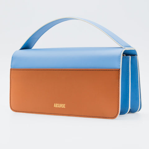 Absurde | SPEED LIMIT Medium Bag in Blue Leather