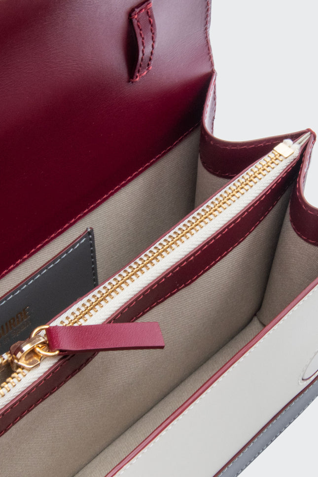 Absurde | SPEED LIMIT Medium Bag in Burgundy Leather