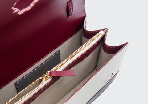 Absurde | SPEED LIMIT Medium Bag in Burgundy Leather