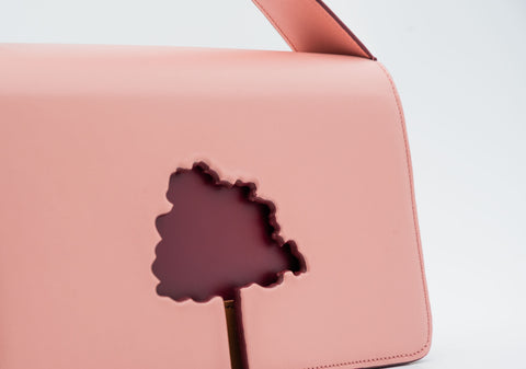 Absurde | SPEED LIMIT Medium Bag in Pink Leather