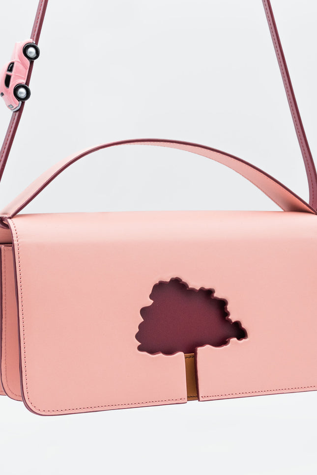 Absurde | SPEED LIMIT Medium Bag in Pink Leather