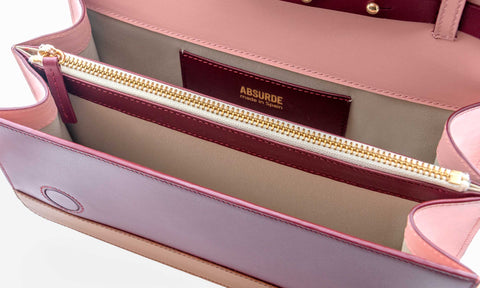 Absurde | SPEED LIMIT Medium Bag in Pink Leather