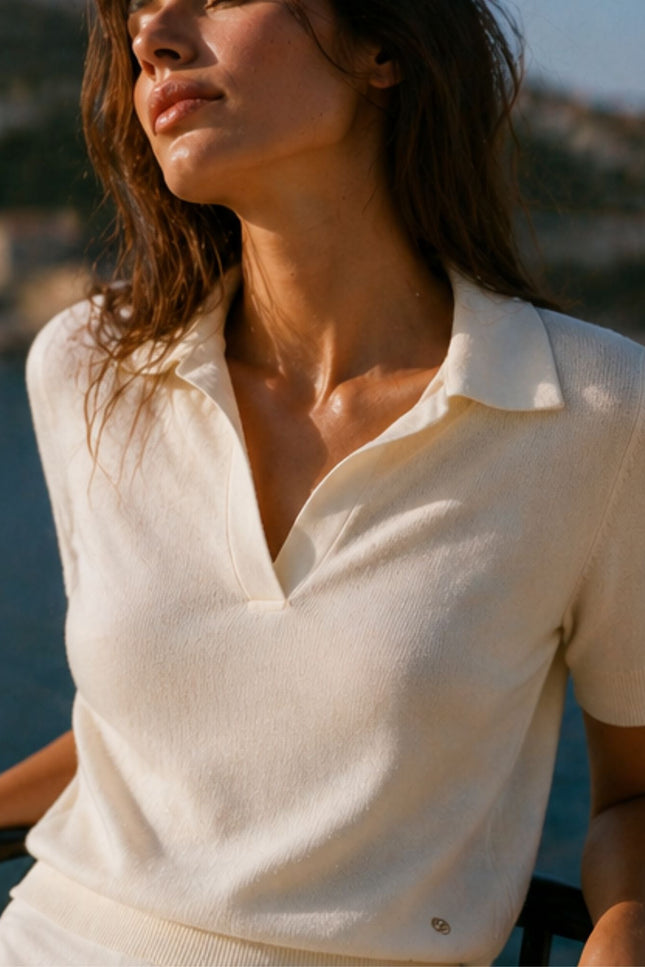 Bel Cashmere | Bluzka jedwabna Alba