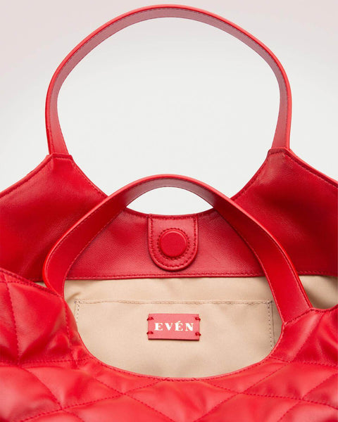EVÉN I Anne Large Shopper Tote - Red