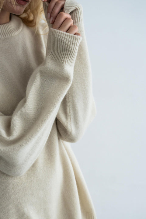A Perfect Nomad | Brushed Cashmere Oversized Crew
