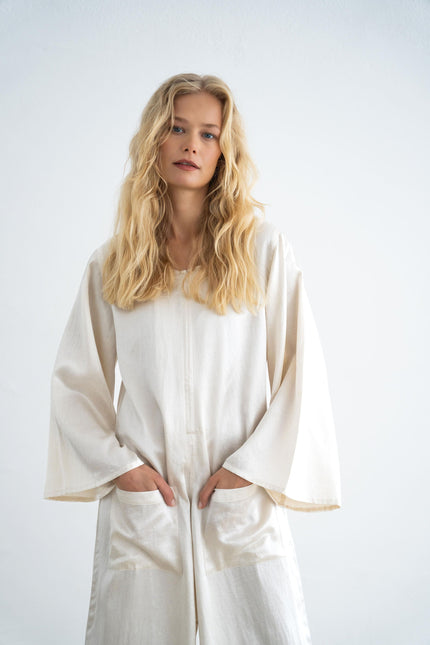 A Perfect Nomad | Silk Jumpsuit