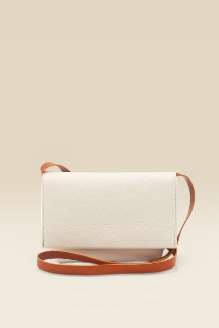 foto producto bolso de piel aramara hueso frontal