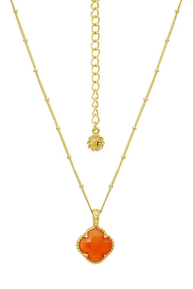 Giselle Vale | Tyche Gemstone Necklace Carnelian