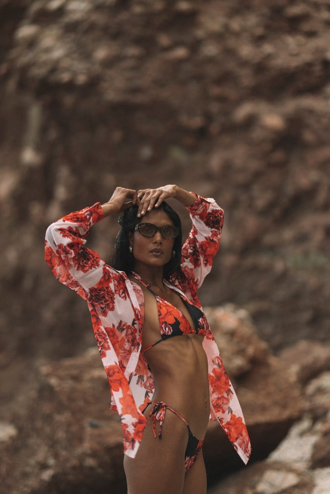 Five p.m. | Azalea Bikini Set Red