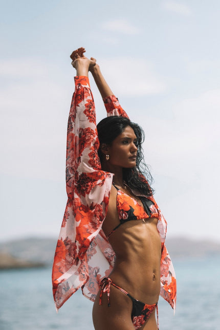 Five p.m. | Azalea Bikini Set Red