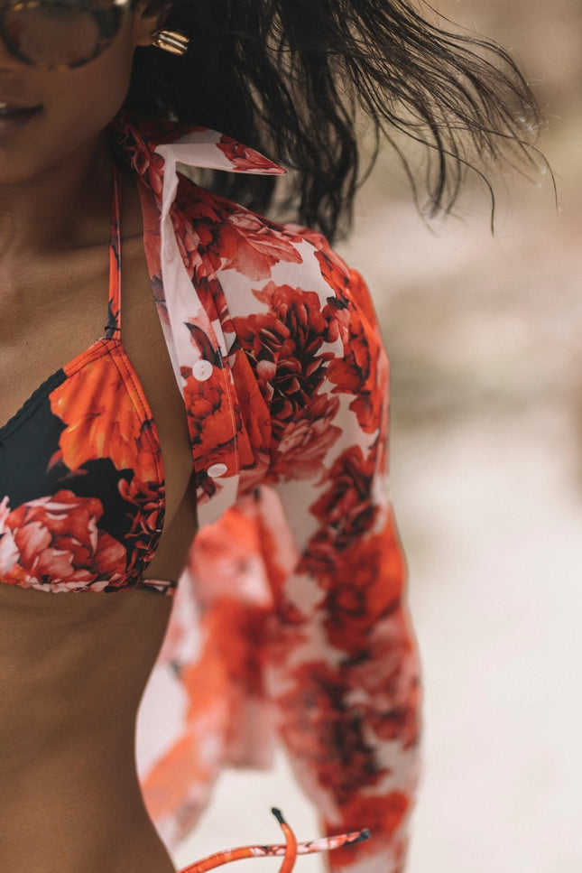 Five p.m. | Azalea Bikini Set Red