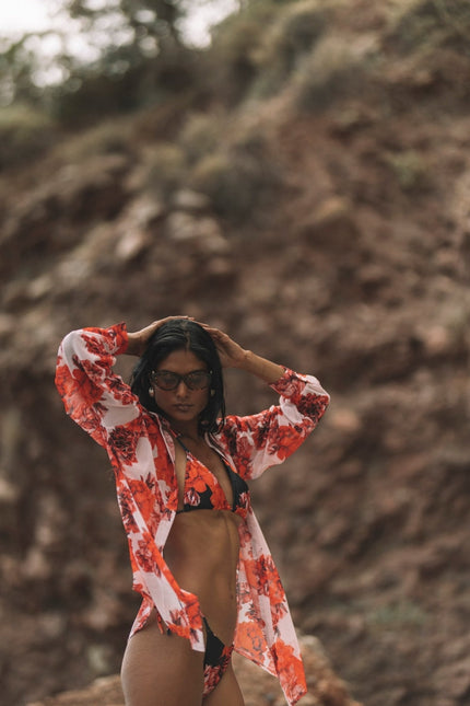 Five p.m. | Azalea Bikini Set Red