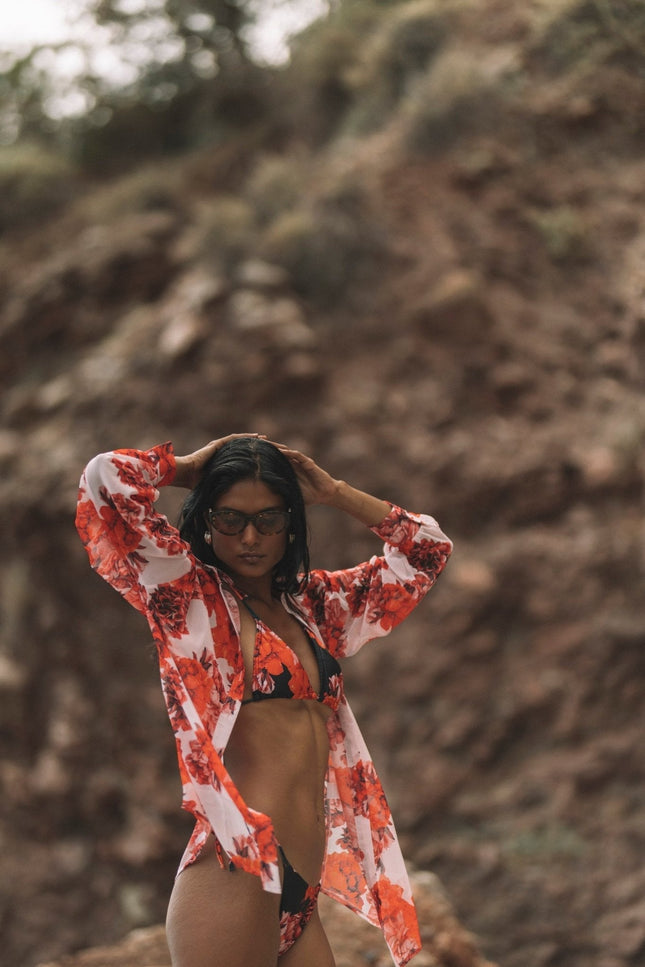 Five p.m. | Azalea Bikini Set Red
