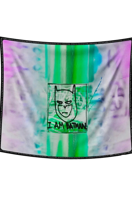 Scarf - Green Purple