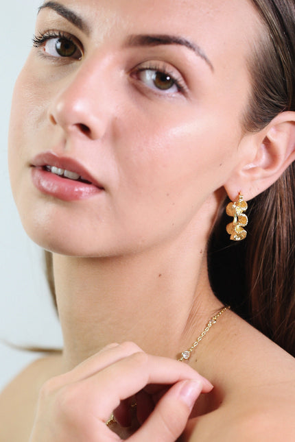 Miss Cecilia | Ripple Bloom Hoops