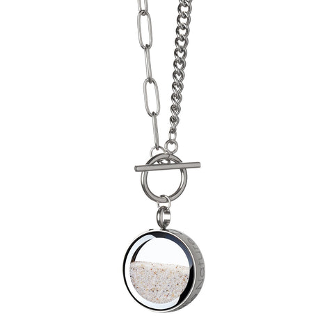 My Little Nature I Handcrafted Beach Sand Jewelry Necklace - Toggle Clasp Design