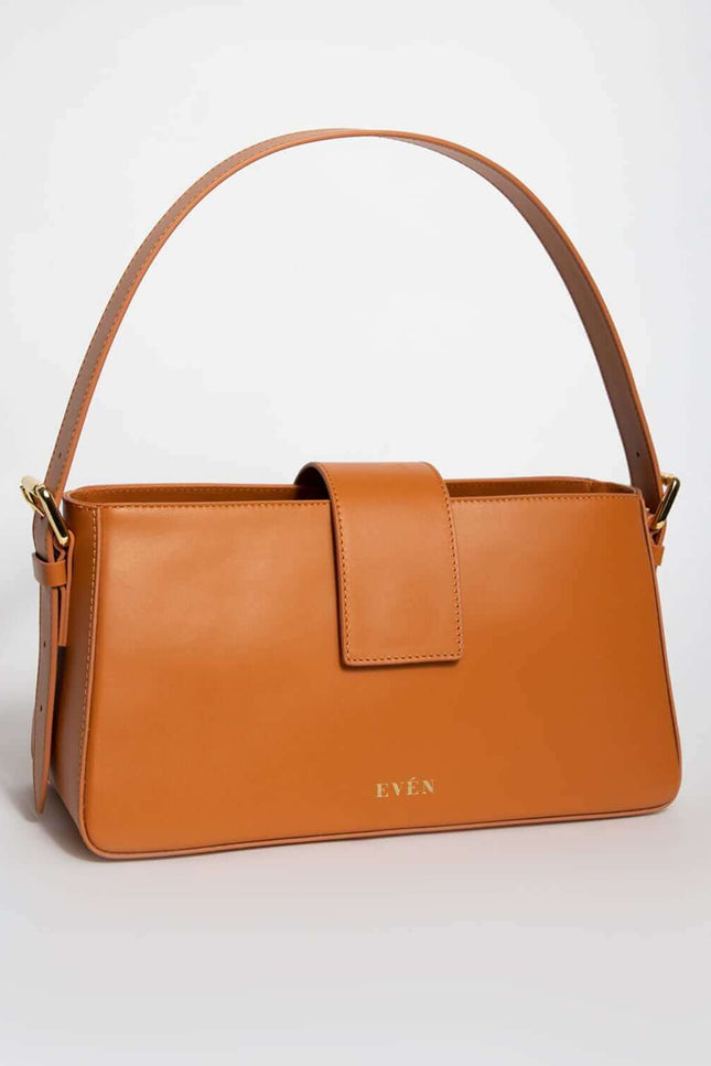 EVÉN I BELONA Hobo Bag - Cognac