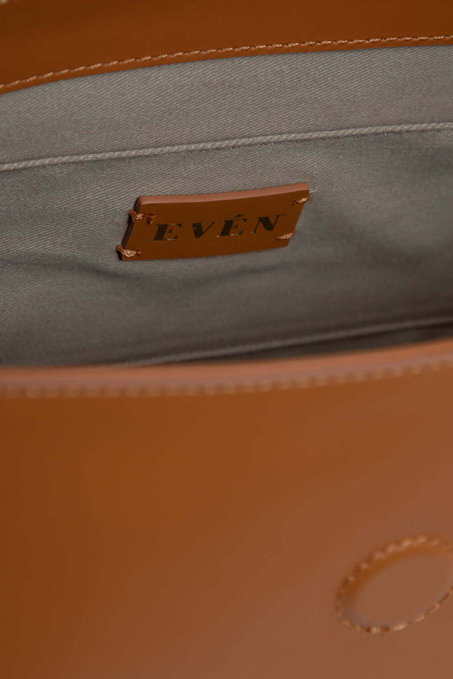 EVÉN I BELONA Hobo Bag - Cognac