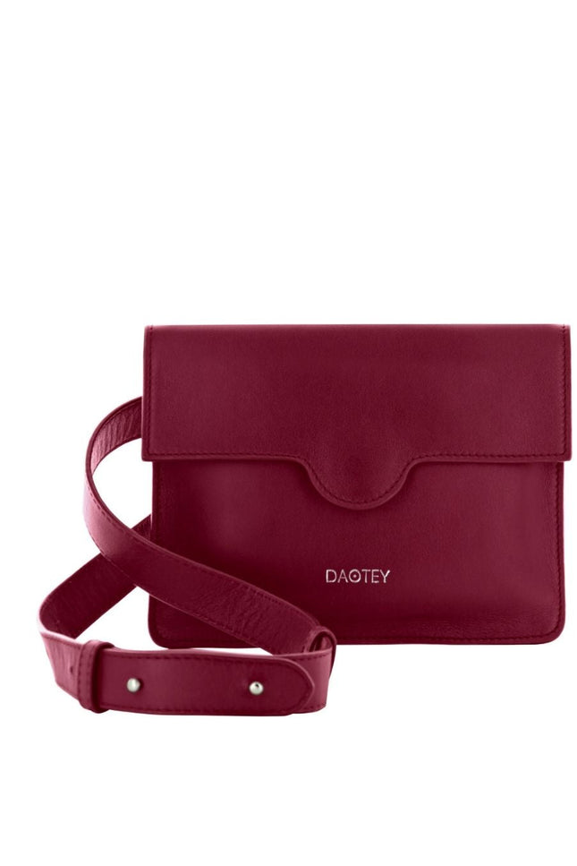 DAOTEY | Crossbody Belt Bag Illusion burgundy